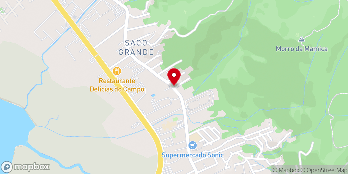 Map showing location of Igreja Pentecostal Deus é Amor Sucursal