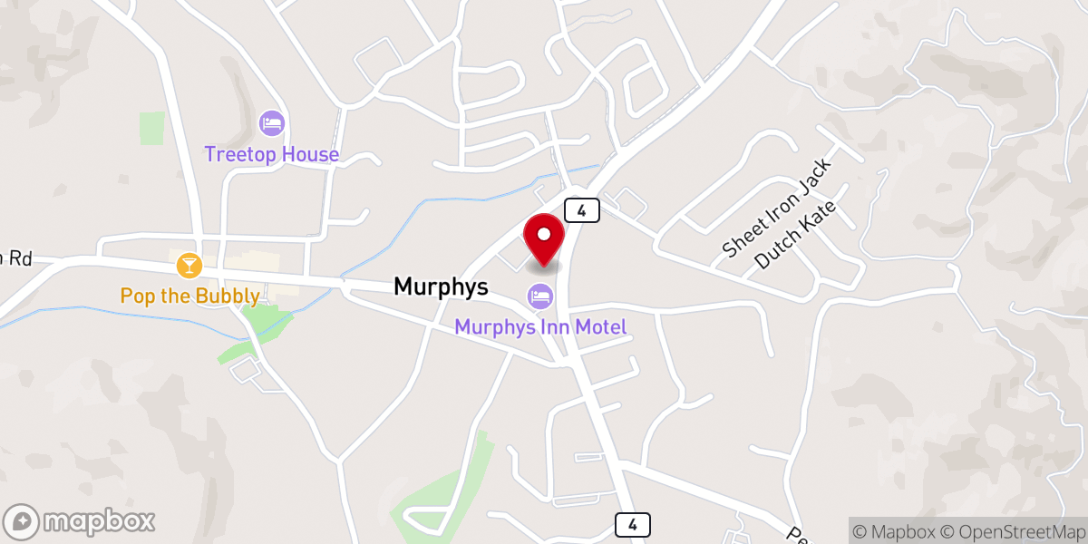 Map showing location of Church of Christ