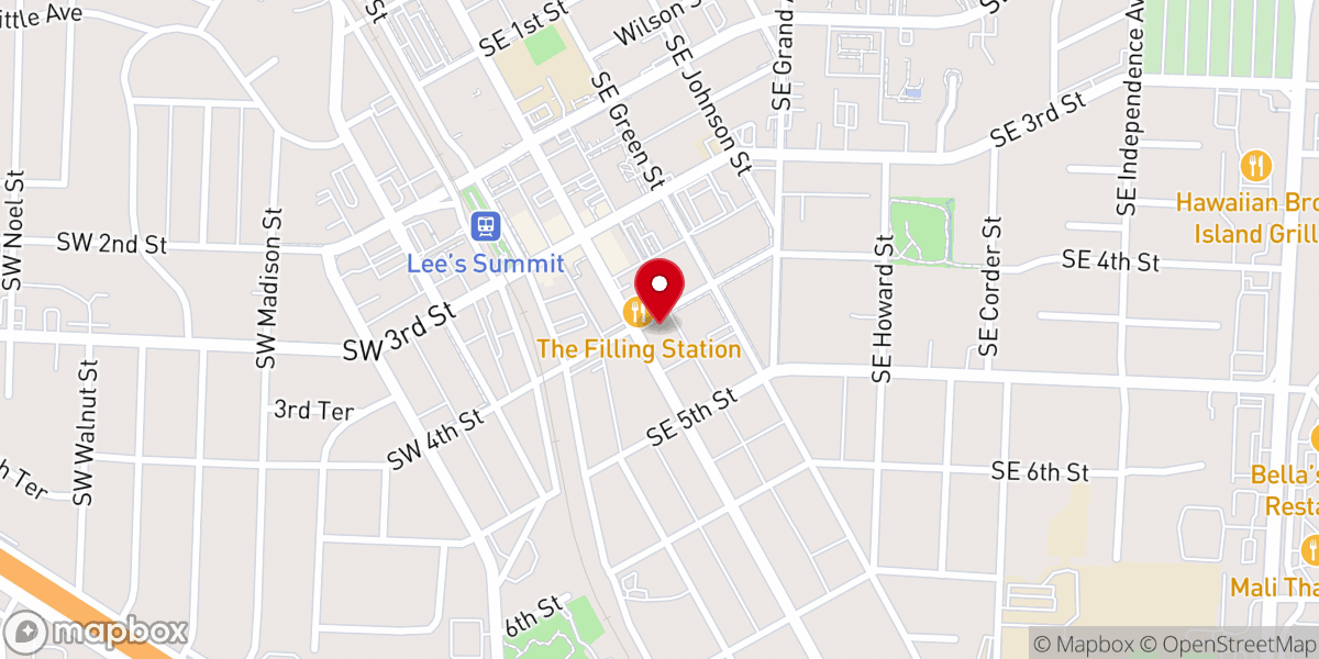 Map showing location of Living Streams Church