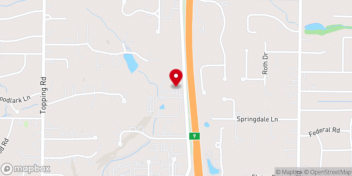 Map showing location of Alive Church St. Louis Campus