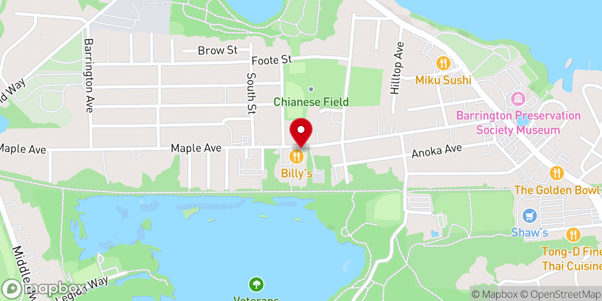 Map showing location of Catanzaro & Sons