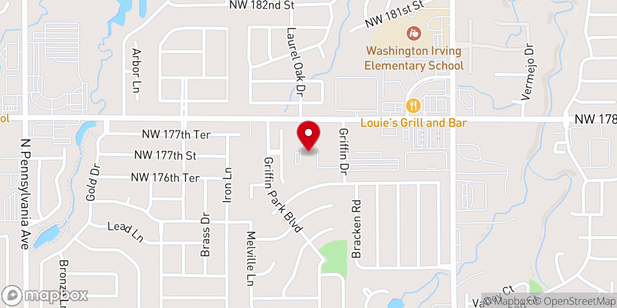 Map showing location of Disciples Christian Church, Edmond, Oklahoma