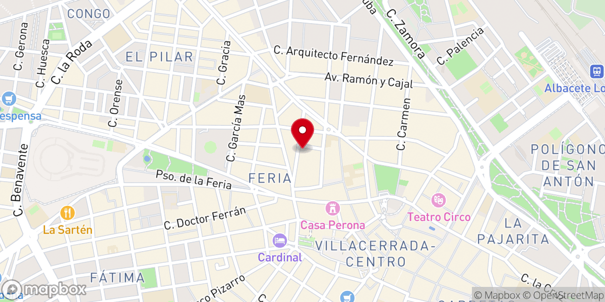 Map showing location of Parroquia de Ntra. Sra. de la Asunción