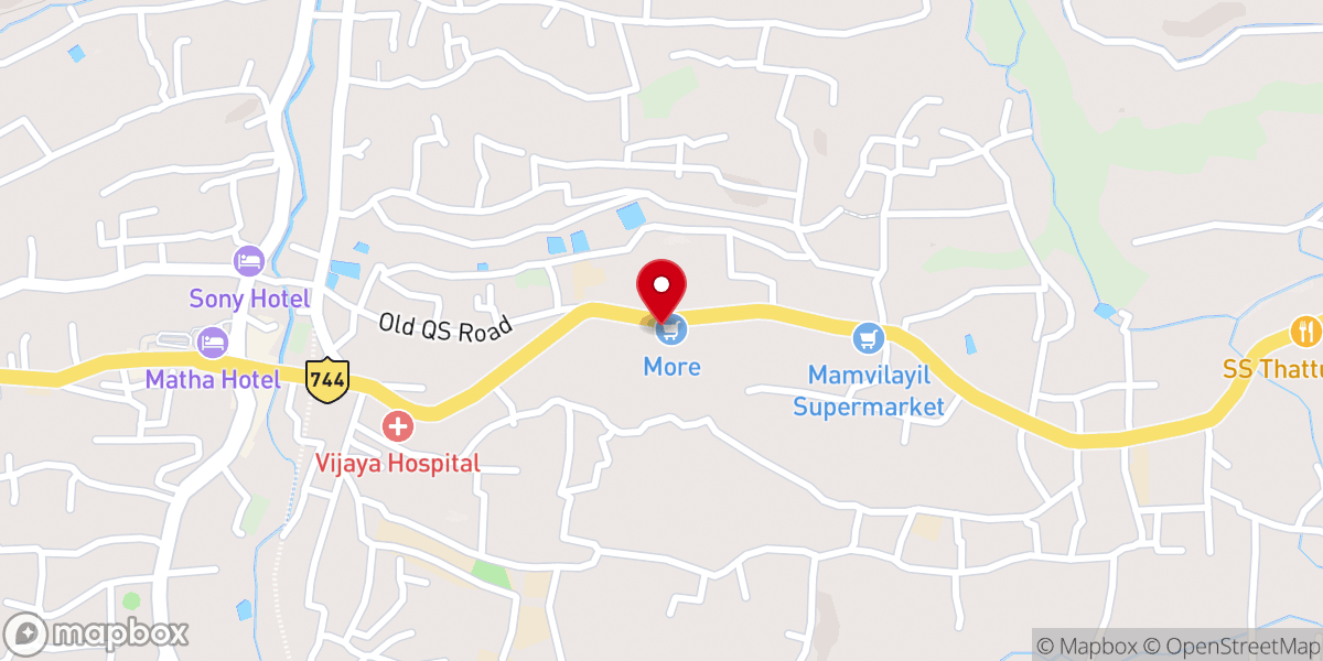 Map showing location of ALIVE IN CHRIST INTERNATIONAL CHURCH KOTTARAKKARA