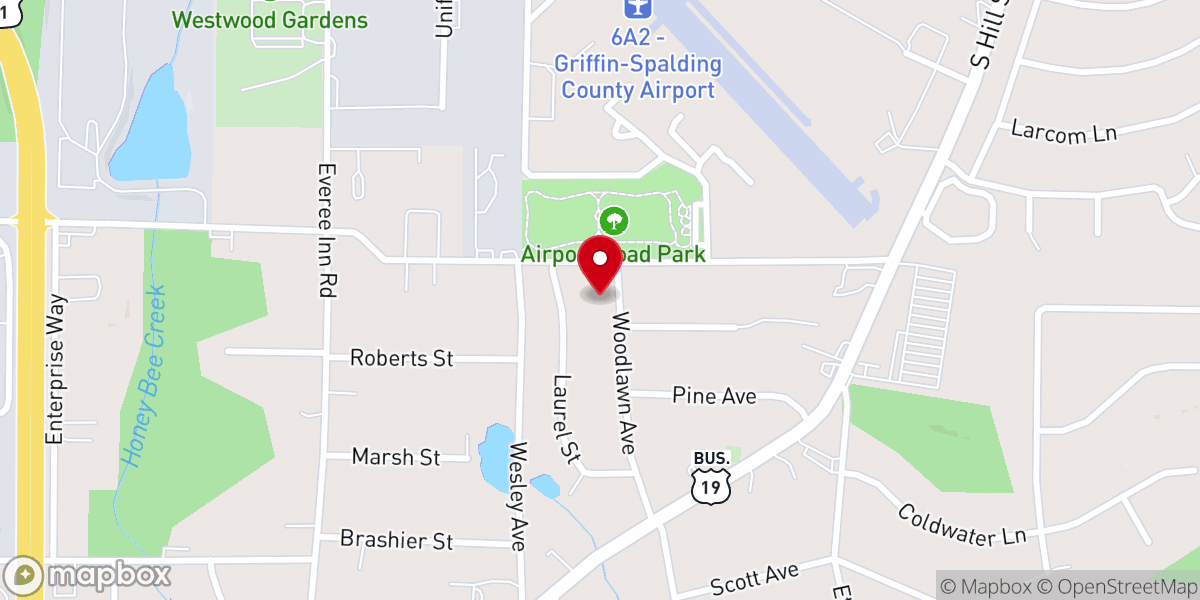 Map showing location of Bible Truth Baptist Church