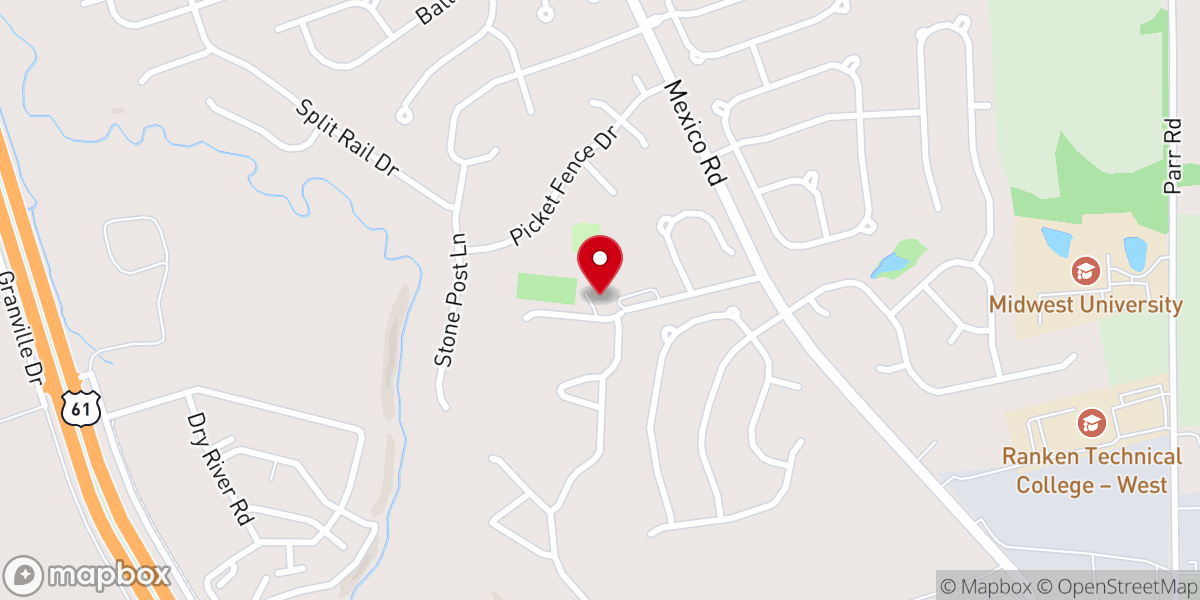 Map showing location of Christian Family Fll Baptist Ch