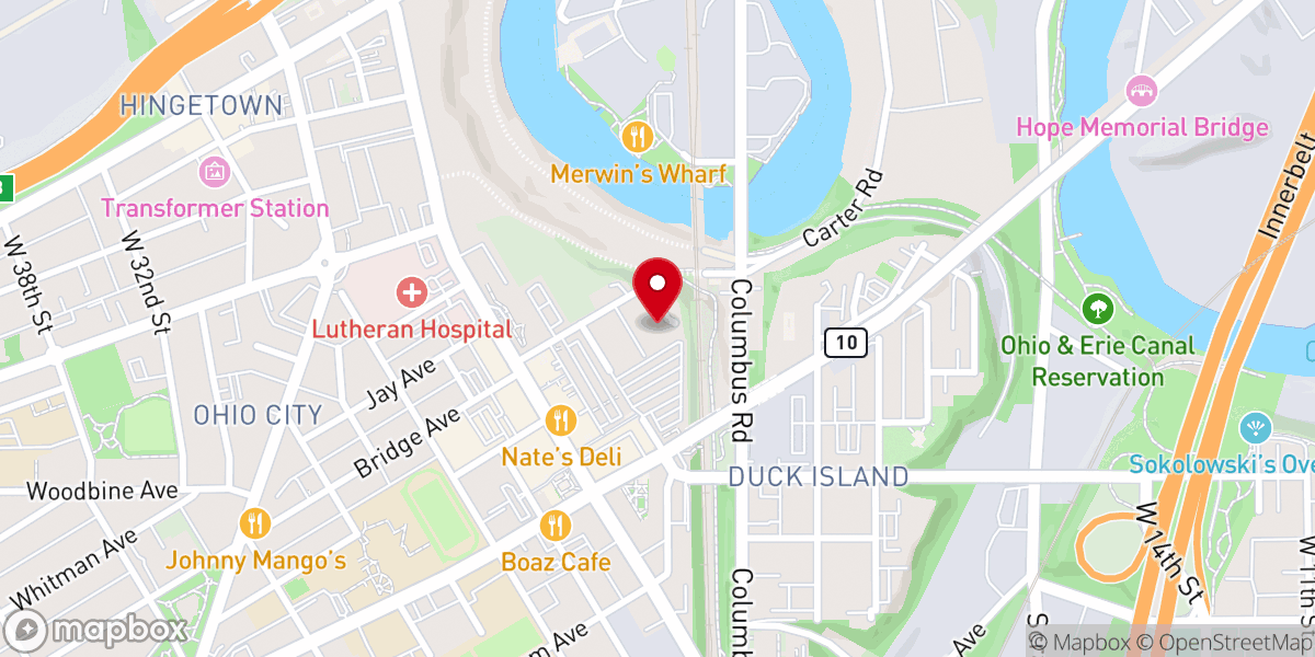 Map showing location of Saint Emeric Roman Catholic Church