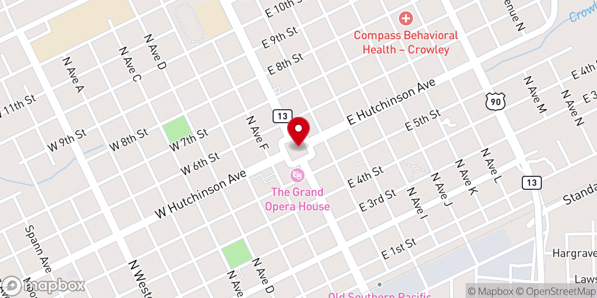 Map showing location of Acadia Parish Assessor
