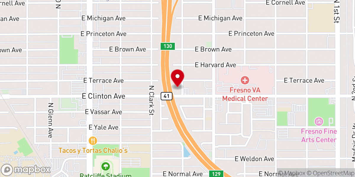 Map showing location of Born Again New Life Ministries