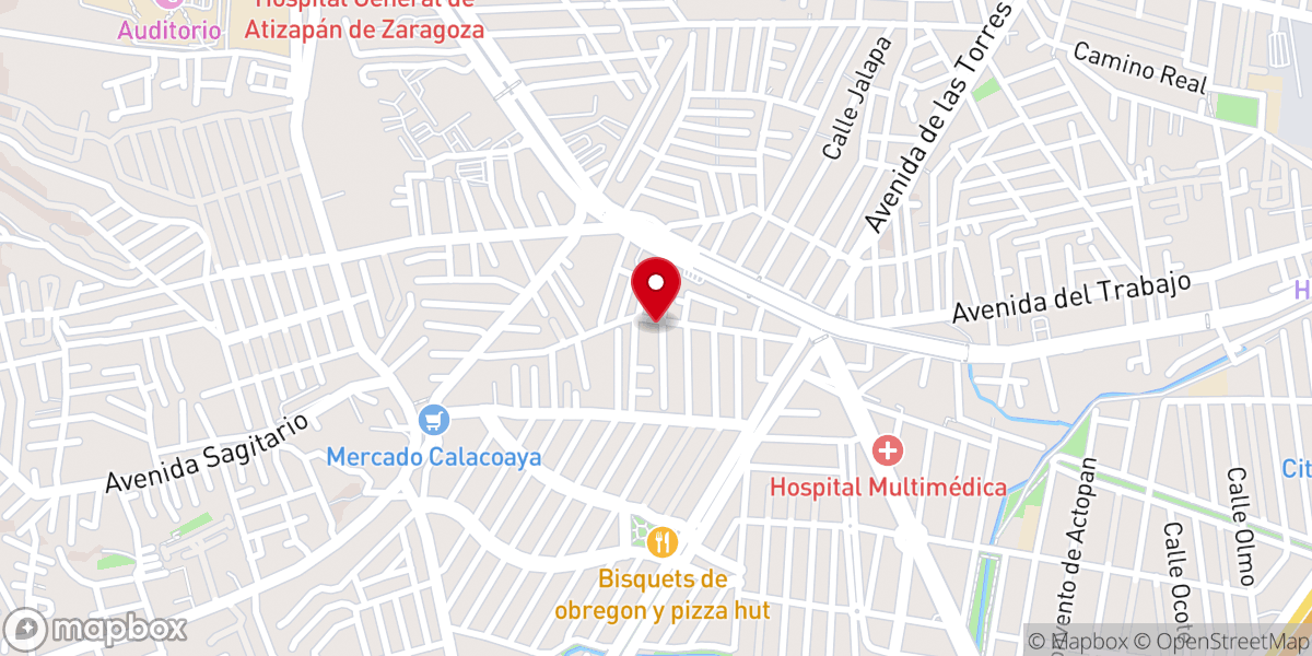 Map showing location of Siervo Fiel Iglesia Bautista