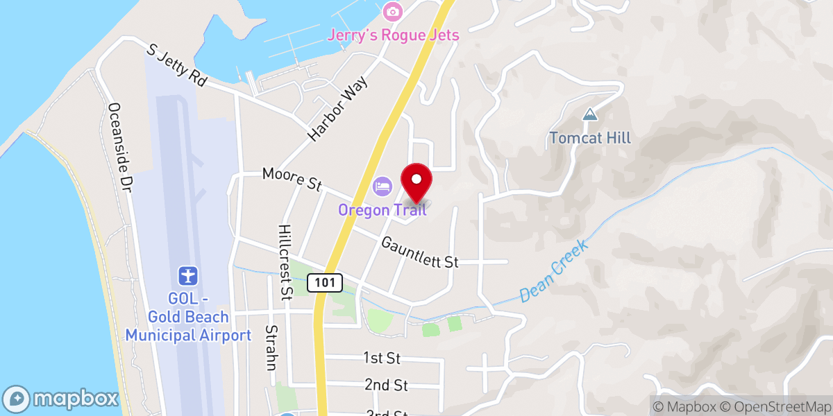 Map showing location of St Matthews Episcopal Church
