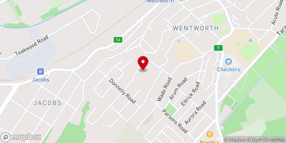 Map showing location of Apostolic Faith Mission Of South Africa