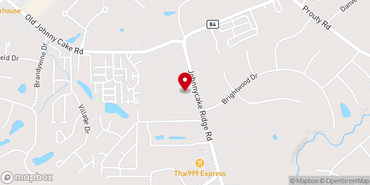 Map showing location of Saint Gabriel Catholic Church