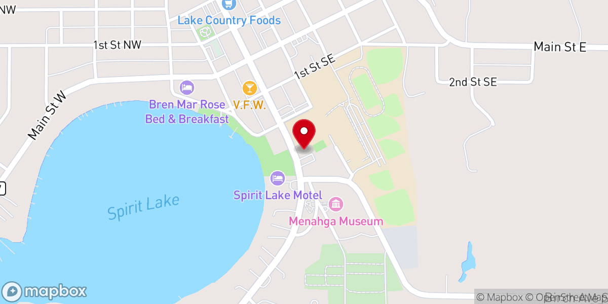 Map showing location of Independent Apostolic Lutheran Church