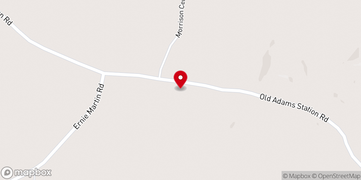 Map showing location of Welcome Baptist Missionary Church
