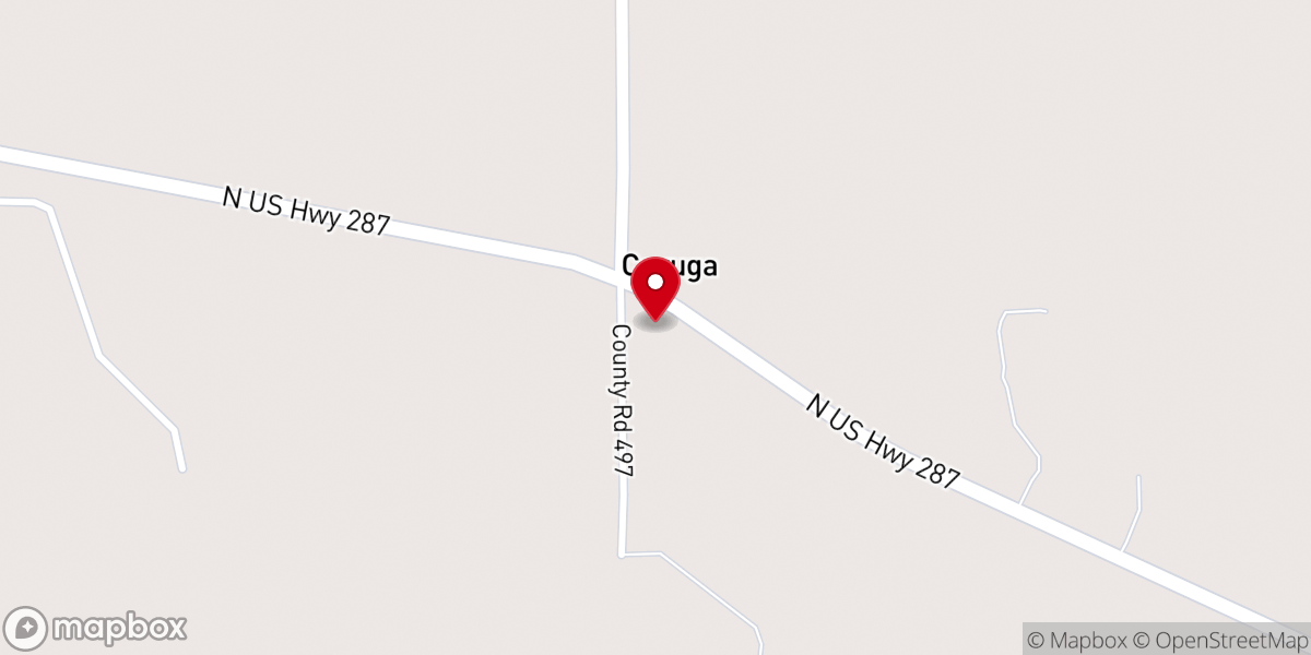 Map showing location of New Beginnings Worship Center Assembly of God