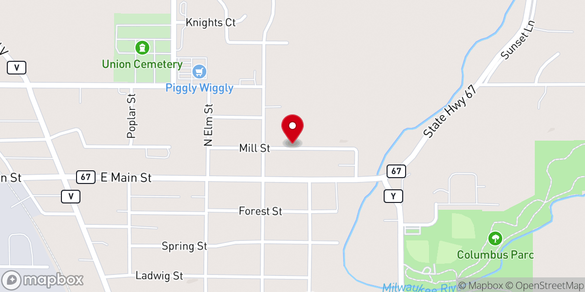 Map showing location of St. Joseph Convent - School Sisters