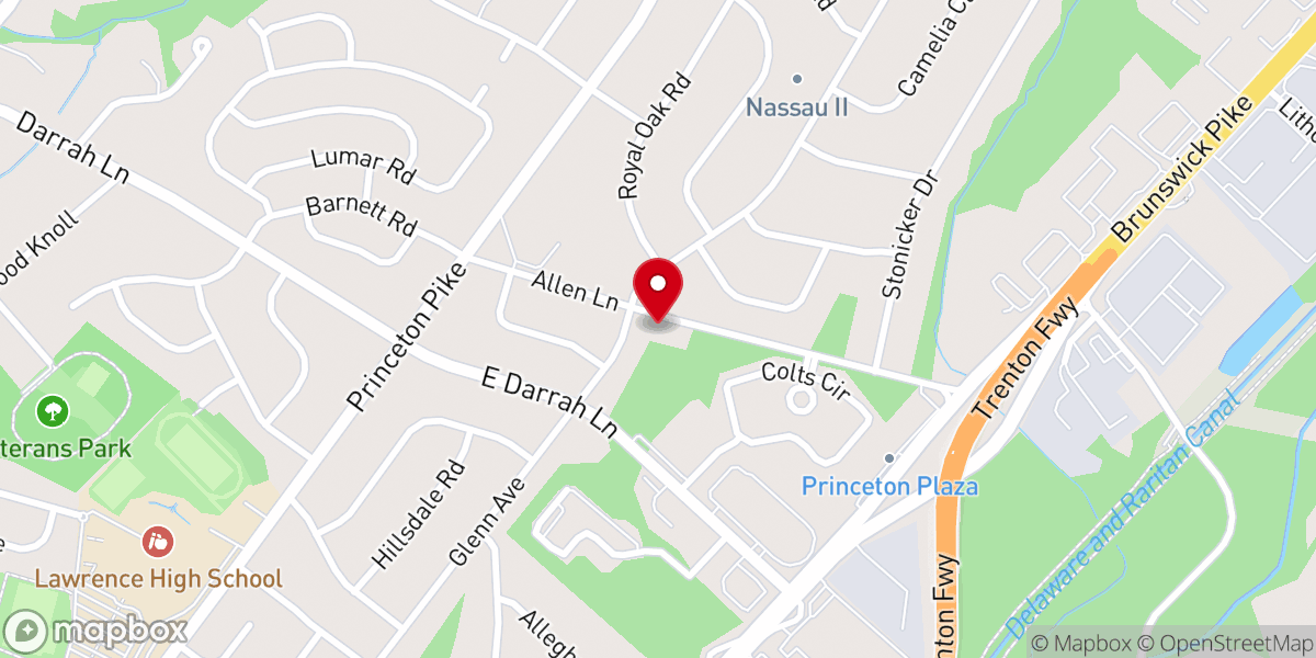 Map showing location of Blessed Redeemer Ministries
