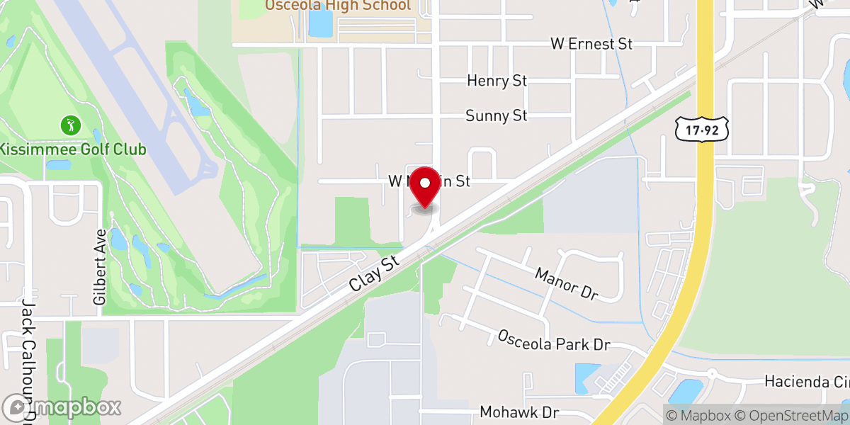 Map showing location of elFARO Church