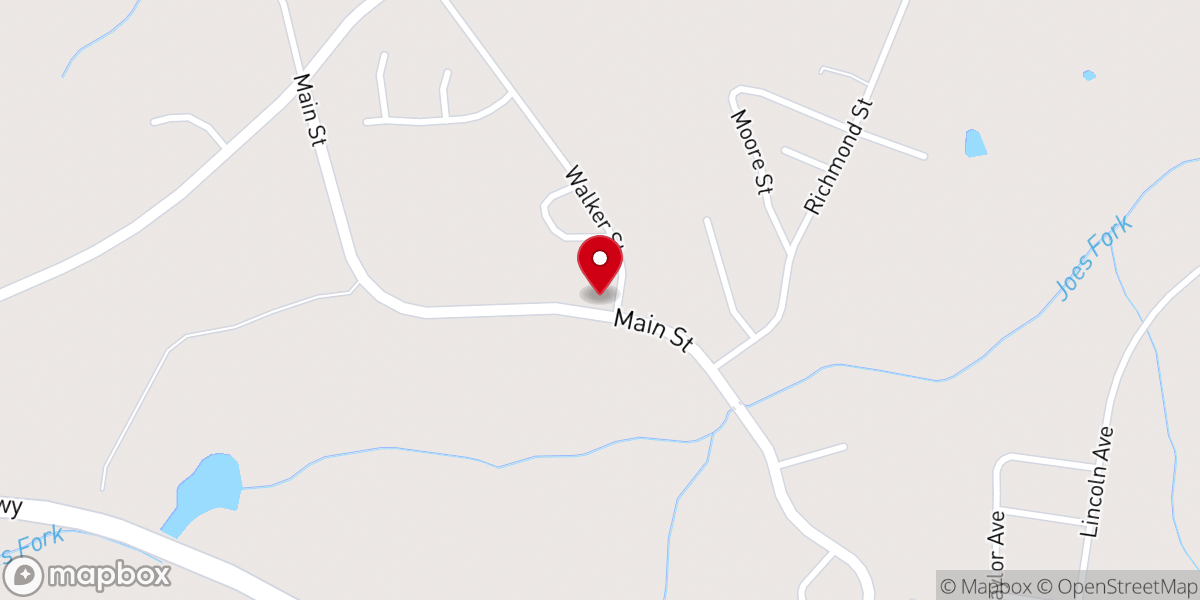 Map showing location of House of Prayer