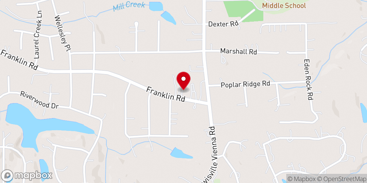 Map showing location of Mission Church