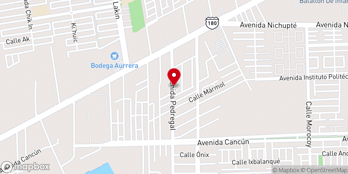 Map showing location of Iglesia Bautista Fundamental Independiente Judá
