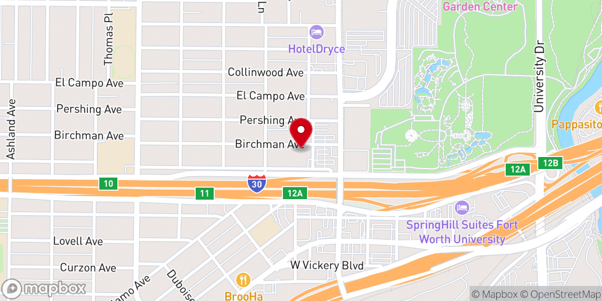 Map showing location of Crusaders Chapel Church