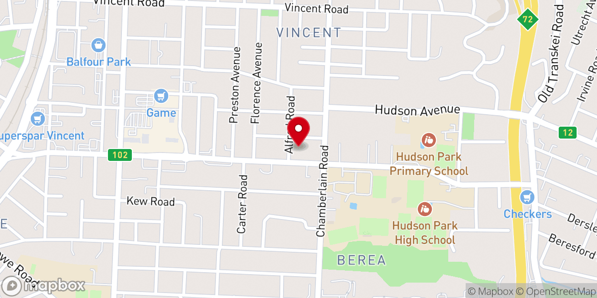 Map showing location of Church of the Province of SA (Anglican)