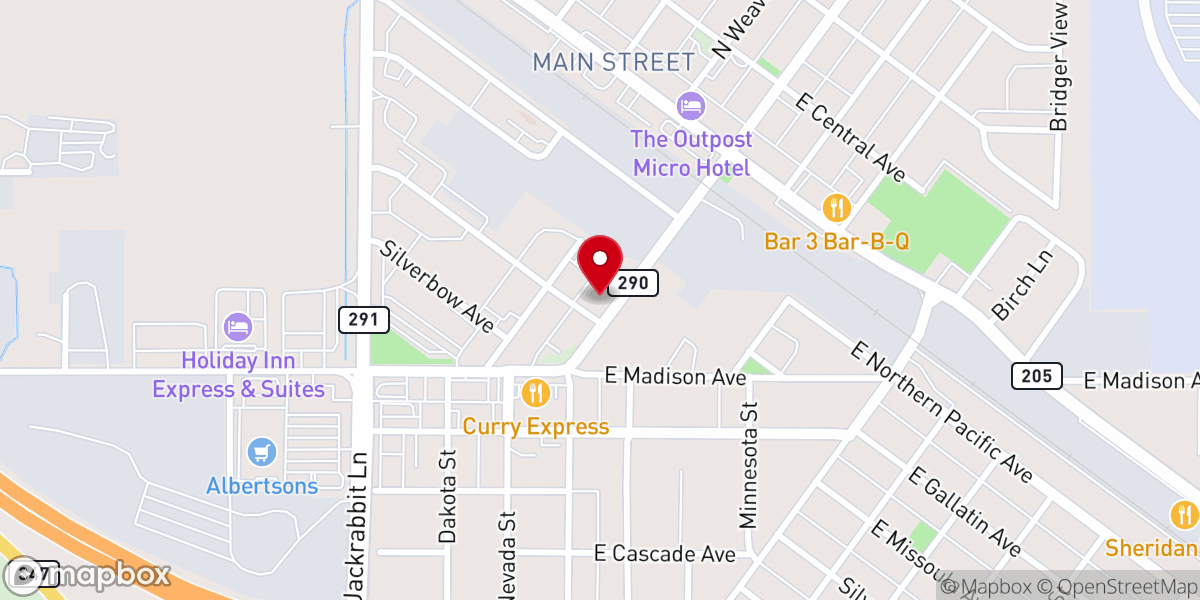 Map showing location of SHIFT church