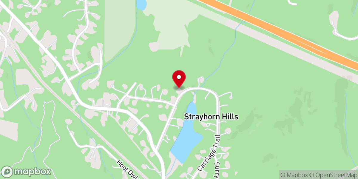 Map showing location of Carolina Study Center Inc