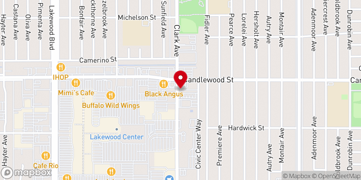 Map showing location of Good Shepherd Church