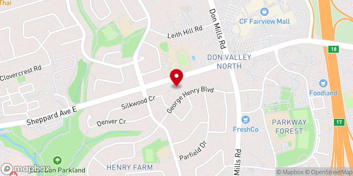 Map showing location of St. Matthew The Apostle Church