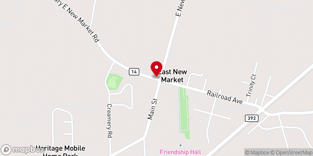 Map showing location of Abbott Calvin