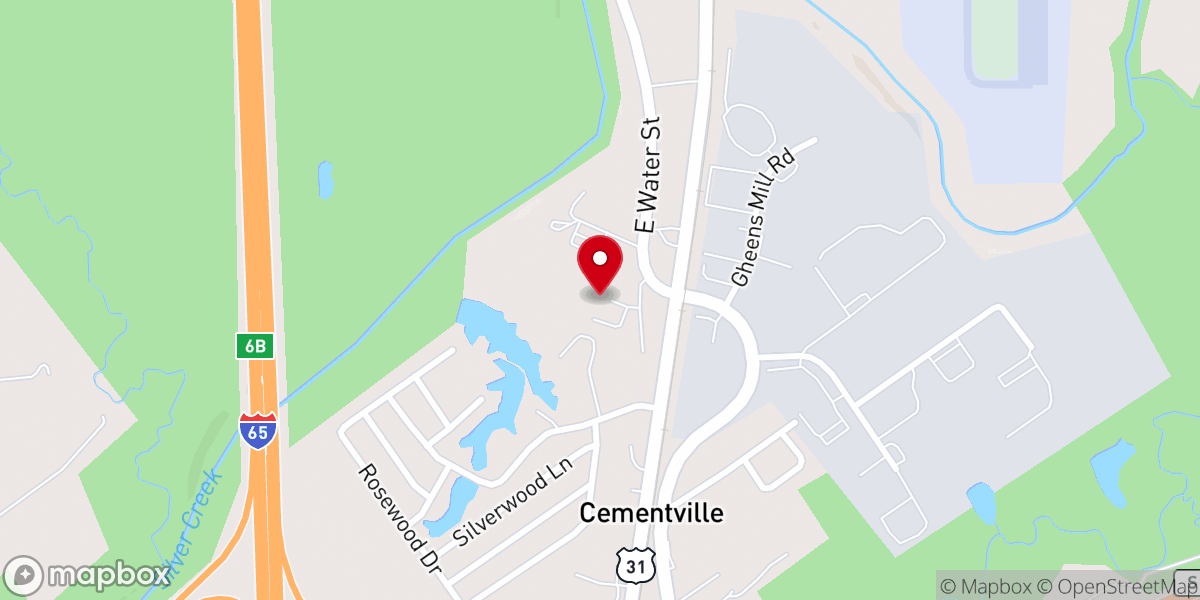 Map showing location of Mt Zion Baptist Church