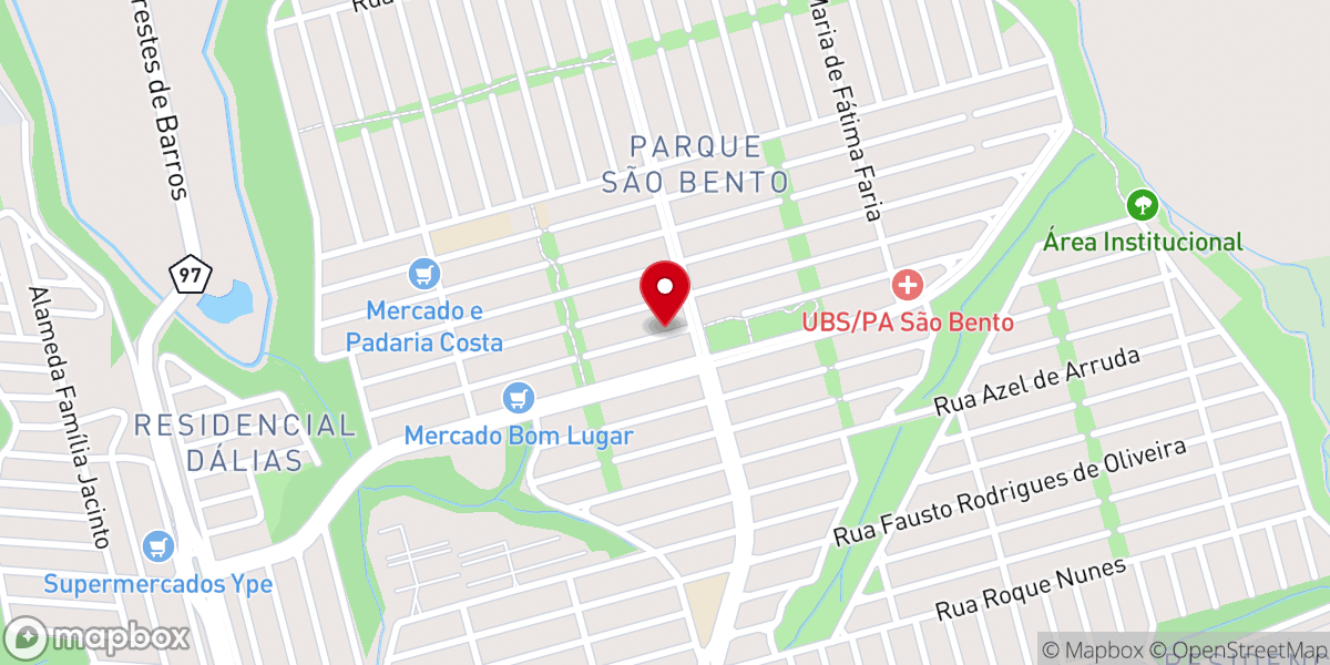 Map showing location of IGREJA EVANGELICA PENTECOSTAL Restauração Louvor