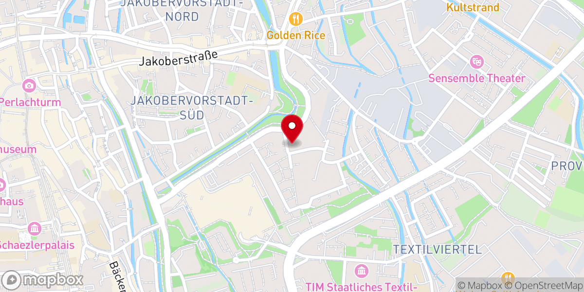Map showing location of Evangelischen Luth. Kirchengemeinde St. Jakob