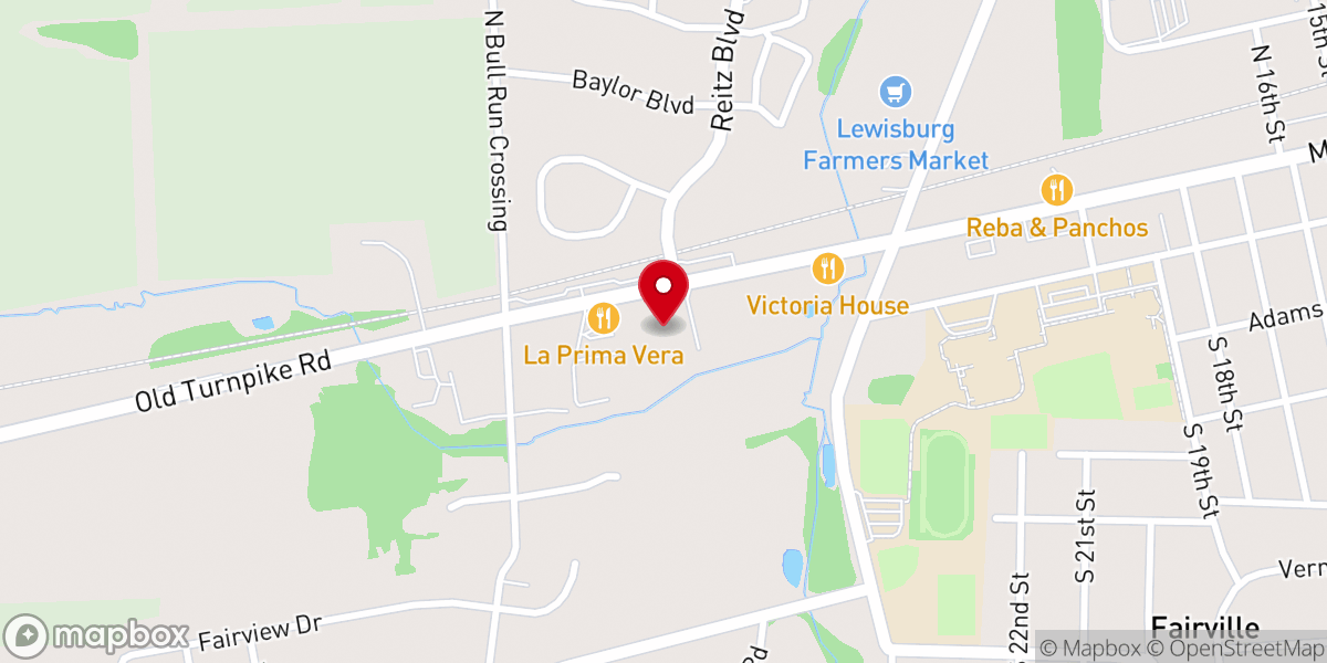 Map showing location of Kids of the Kingdom Day School