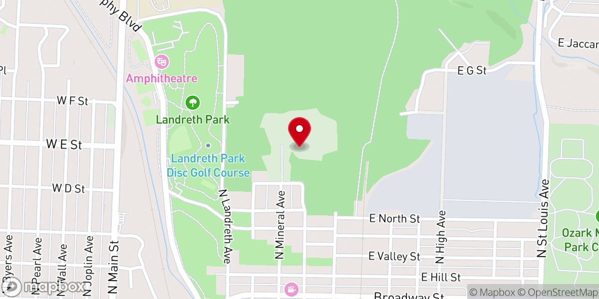 Map showing location of Our Fathers House Ministries