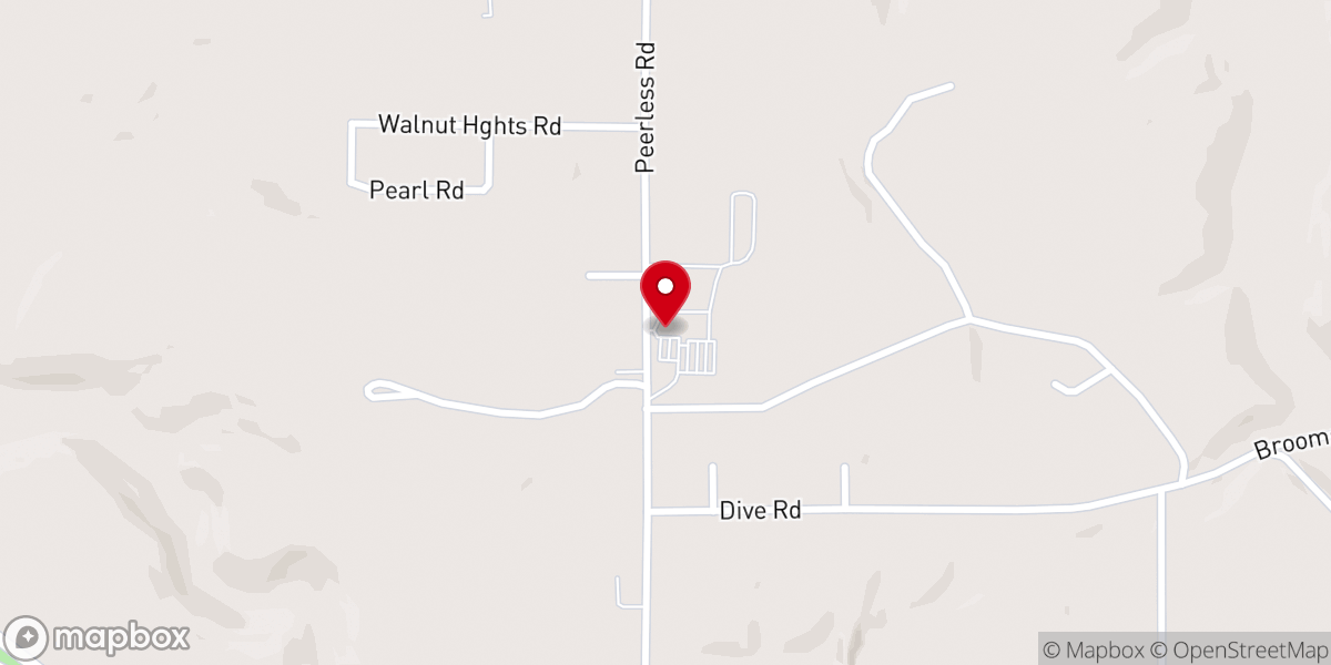 Map showing location of Dive Christian Church