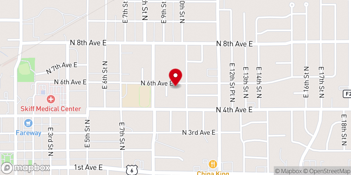 Map showing location of Newton Bible Missionary Church