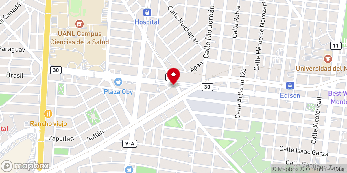 Map showing location of CENTRO CRISTIANO FILADELFIA