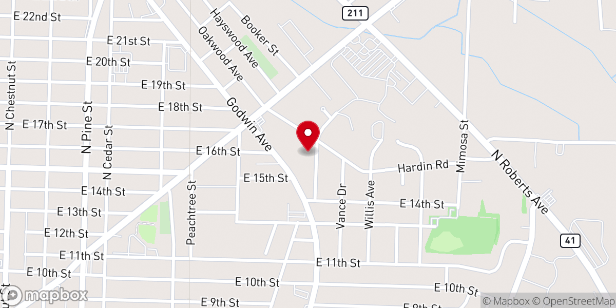 Map showing location of Divine Refuge Ministries