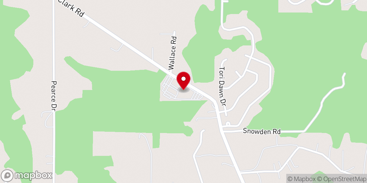 Map showing location of Michael Memorial Baptist Church