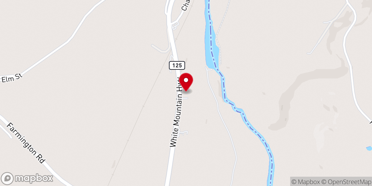 Map showing location of We Care Food Pantry