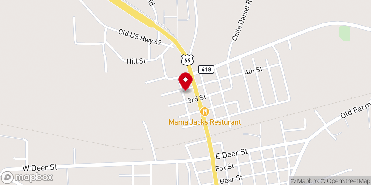 Map showing location of Redeemed Church-God In Christian