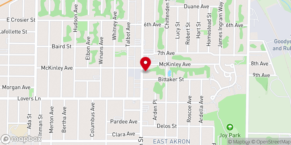 Map showing location of Living Stone Apostolic Church