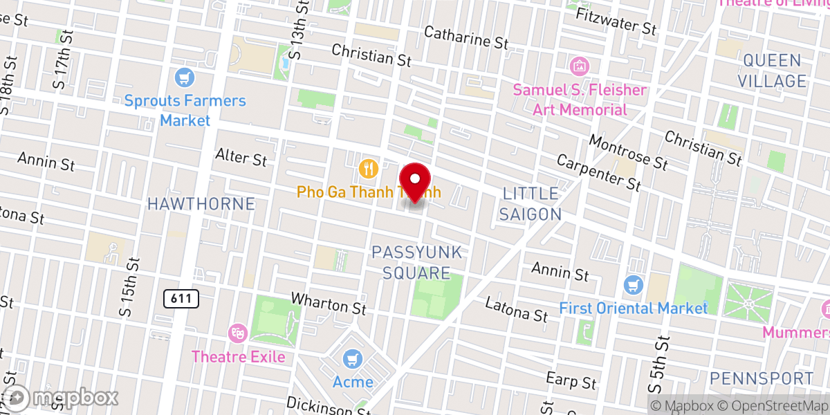 Map showing location of Saint Maron Maronite Catholic Church