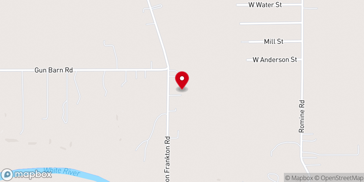 Map showing location of Faith Holiness Chapel