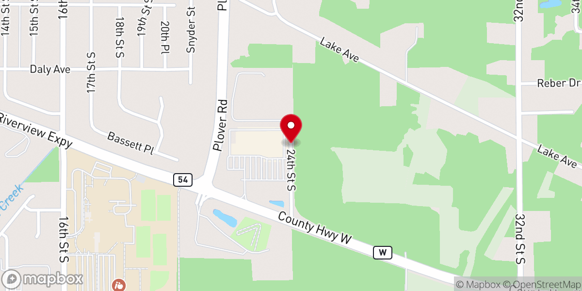 Map showing location of Immanuel Lutheran Church