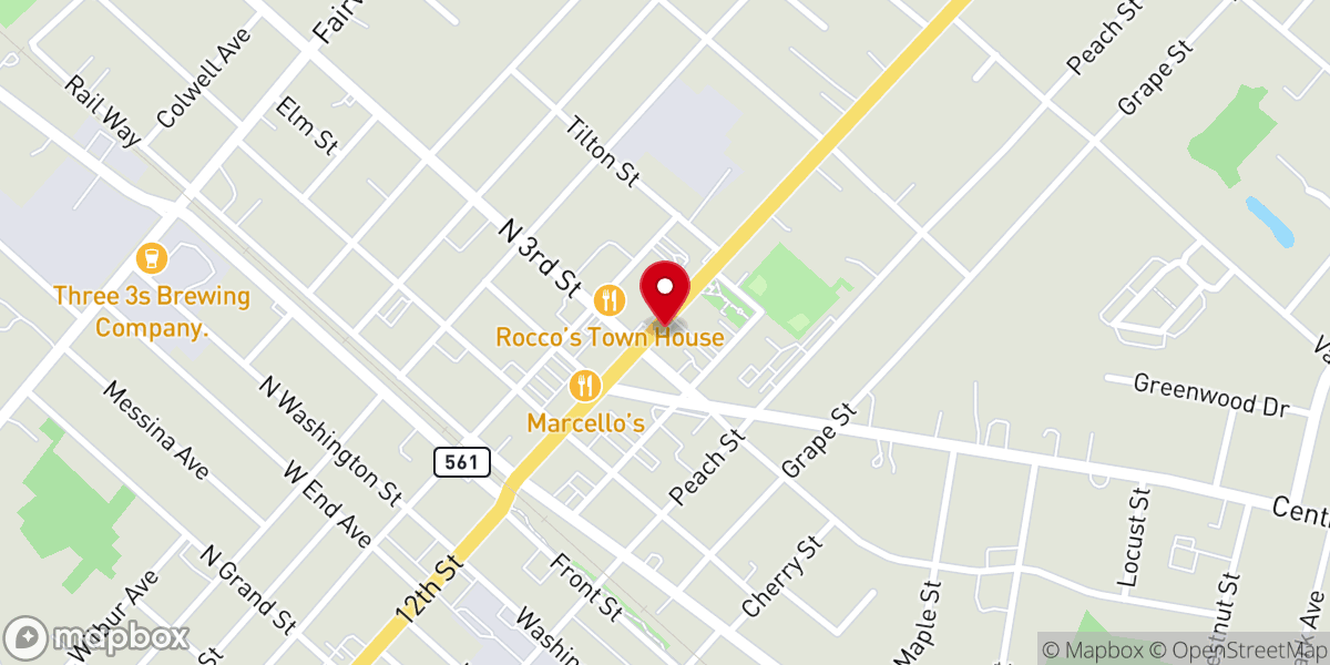 Map showing location of Hammonton Family Success Center